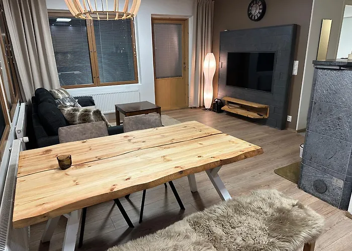 Apartament Center 3b1 - Ski-in Ski-out - Services Nearby - Fireplace - Wifi - Own Parking Place Ruka